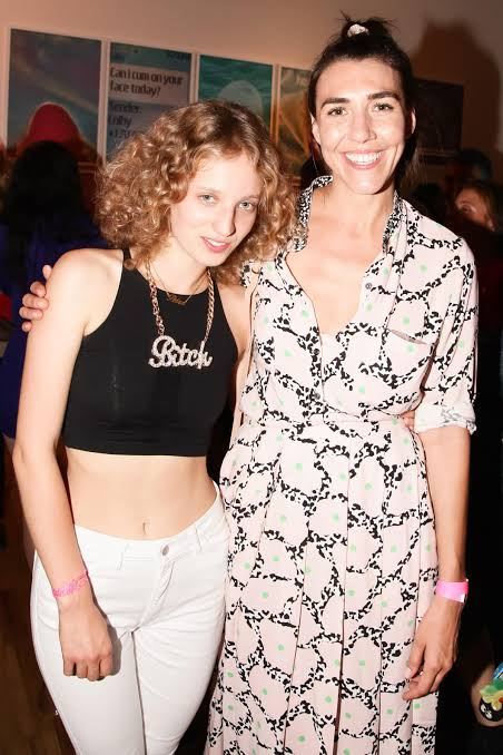 At a party