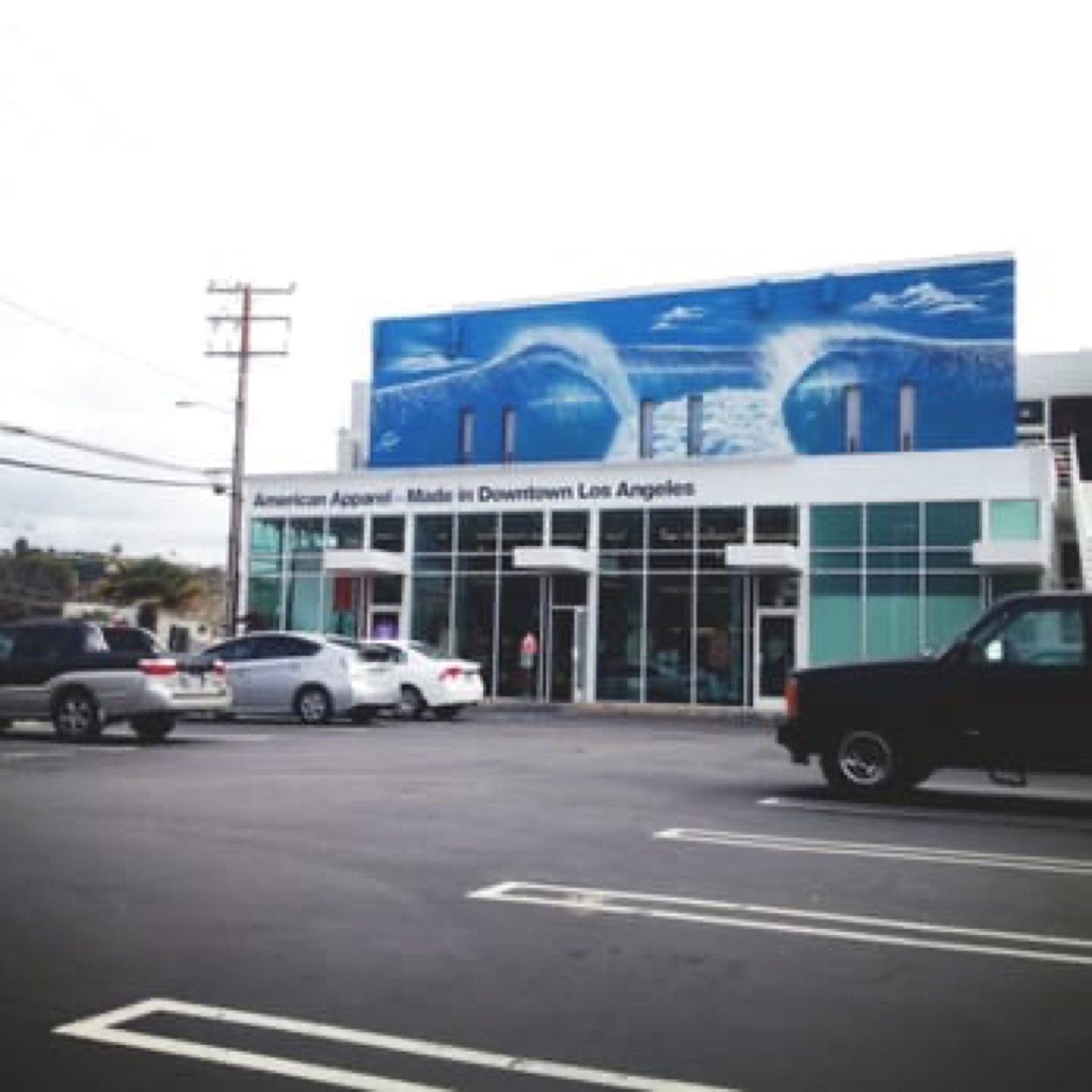 American Apparel store, Los Angeles