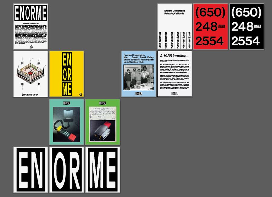 ENORME posters, 2026