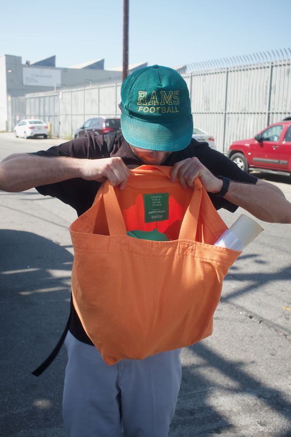 Everybody for Luaka Bop tote
