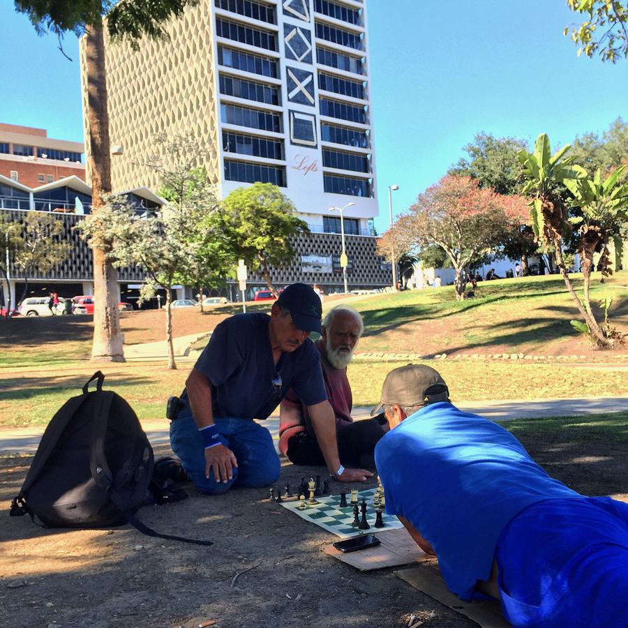 Chess in the park
